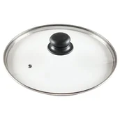 Pokrywki - Pokrywka szklana żaroodporna do garnka garnków patelni 26cm VILDE 199027 - miniaturka - grafika 1