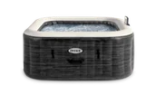 Baseny ogrodowe - Basen SPA Greystone Deluxe Wi-Fi bąbelkowe z filtrem, podgrzewaczem i systemem odkamieniania wody, 6-osobowe Intex - miniaturka - grafika 1