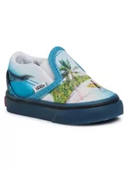Buty dla dziewczynek - Vans Tenisówki Classic Slip-On VN0A45JIVIF1 Kolorowy - miniaturka - grafika 1