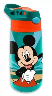 Bidon termiczny stalowy 400ml Mickey Mouse MK22082 Kids Euroswan - Bidony dla dzieci - miniaturka - grafika 1