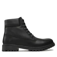 Botki męskie - Trapery Lumberjack River SM00101-036-B01 Czarny - miniaturka - grafika 1