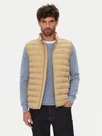 Kamizelki męskie - Tommy Hilfiger Kamizelka MW0MW37677 Beżowy Regular Fit - miniaturka - grafika 1