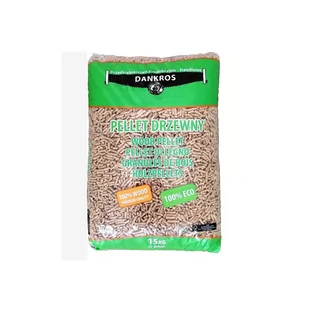 Pellet DANKROS 6mm 15kg - Materiały opałowe - miniaturka - grafika 1