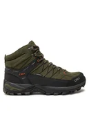 Buty trekkingowe męskie - CMP Trekkingi Rigel Mid Trekking Shoes Wp 3Q12947 Khaki - miniaturka - grafika 1