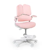 Fotele i krzesła biurowe - Ergonomiczne krzesło dziecięce NEMO, różowy - miniaturka - grafika 1