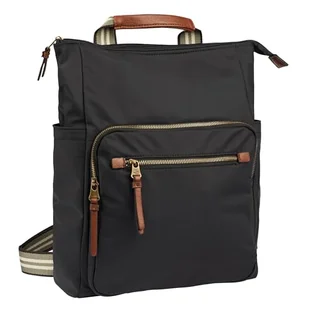 camel active Damska torebka Bari Hobo Bag/Backpack, czarny - Torebki damskie - miniaturka - grafika 1
