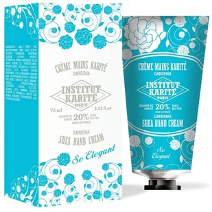 Institut Karité Paris pielęgnacja dłoni Shea Hand Cream Gardenia 75 ml - Kremy i maski do rąk - miniaturka - grafika 2