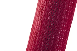Rozciągliwy Oplot Poliestrowy Do Kabli I Przewodów Śr. 38 Mm – Czerwony - Kable komputerowe i do monitorów - miniaturka - grafika 1