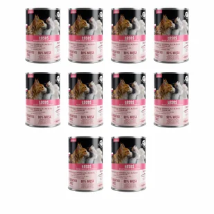 Karma dla kota Pet Republic, o smaku łososia, mokra, 10 x 400 g - Mokra karma dla kotów - miniaturka - grafika 1