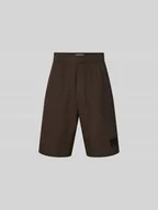 Spodenki męskie - Szorty z dzianiny dresowej z elastycznym pasem - miniaturka - grafika 1