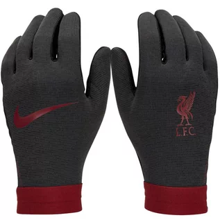 Rękawiczki - Rękawiczki Nike Liverpool FC Thermafit HO23 (kolor Czarny, rozmiar S) - grafika 1