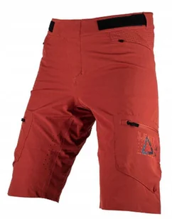 Leatt (nowość 2023) Spodenki Rowerowe Mtb Allmtn 2.0 Shorts Lava Kolor Bord - Spodenki rowerowe - miniaturka - grafika 1