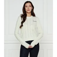 Swetry damskie - Guess Jeans Sweter Regular Fit z dodatkiem wełny - miniaturka - grafika 1