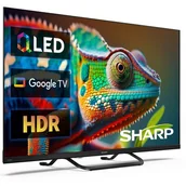 Telewizory - SHARP 32HF3865E 32" QLED Google TV - miniaturka - grafika 1