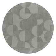 Dywany - Szary okrągły dywan wełniany ø 160 cm Gigi – Flair Rugs - miniaturka - grafika 1