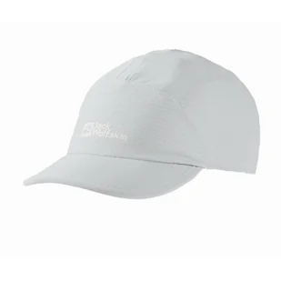 Czapka z daszkiem Jack Wolfskin PRELIGHT CHILL CAP cool grey - ONE SIZE - Czapki męskie - miniaturka - grafika 1