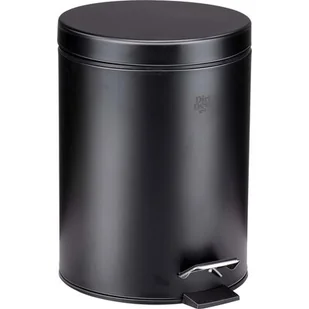 Kosz na śmieci z pedałem DIRT DEVIL E9492 wyjmowany pojemnik, przenośny, metal 5L Czarny - Kosze na śmieci - miniaturka - grafika 1