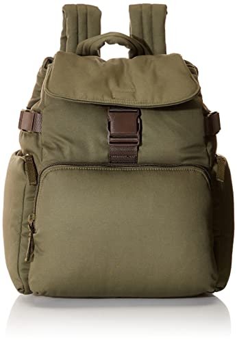 Vera Bradley Damski plecak z recyklingu bawełna użytkowy plecak torba na książki, Zielony bluszcz wspinaczkowy - Rozmiar Uniwersalny