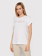 Koszulki sportowe damskie - Columbia T-Shirt Trek Graphic 1992134 Biały Regular Fit - miniaturka - grafika 1