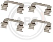 Klocki hamulcowe - ZEST. MONTAŻOWY KLOCKÓW HAMULC. HYUNDAI I30  11- - miniaturka - grafika 1