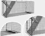 Pozostałe narzędzia ogrodowe - Un Żywołapka Na Kuny/Koty 65X17X20Cm MXL ODS99 1110003628725 - miniaturka - grafika 1