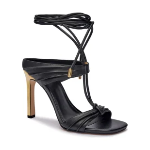 Michael Kors Skórzane sandały na szpilce GABRIELLA - Sandały damskie - miniaturka - grafika 1