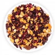 Herbata - Herbata Owocowa Poziomkowa Etiuda Jabłko Hibiskus Róża Mirtelo Teaverso 1KG - miniaturka - grafika 1