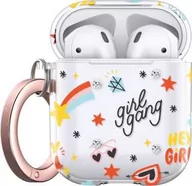 Akcesoria do słuchawek - KeyBudz Elevate Swarovski - etui ochronne do AirPods 1/2 (Girl Power Theme) - miniaturka - grafika 1