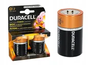 Baterie i akcesoria - Duracell Bateria alkaliczna LR20 8681# - miniaturka - grafika 1