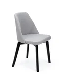 Krzesła - Krzesło Flavio 1 Czarny 134 / 703 Megan 363 - miniaturka - grafika 1