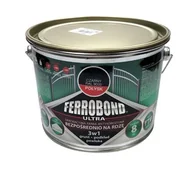 Farby do metalu - Farba antykorozyjna na rdzę 3w1 Ferrobond Ultra RAL9005 Czarny połysk 2,5 L - miniaturka - grafika 1