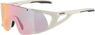 Okulary sportowe - Alpina Alpina Hawkeye S QV Glasses, szary  2022 Okulary 8693521 - miniaturka - grafika 1