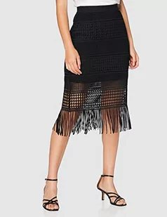 Guess Damska spódnica Edith Skirt, czarny, XS - Spódnice - miniaturka - grafika 1