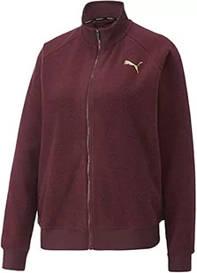 PUMA Damska kurtka sherpa, Aubergine Team Gold, M, Złoty drużyna bakłażana, M - Kurtki damskie - miniaturka - grafika 1