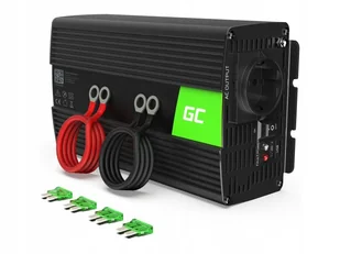 Przetwornica Green Cell 12V/230V 1000W/2000W - Przetwornice samochodowe - miniaturka - grafika 1