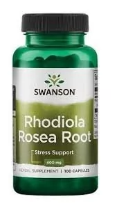 SWANSON Różeniec Górski (Rhodiola Rosea Root) 400 mg 100 kapsułek - Suplementy naturalne - miniaturka - grafika 1