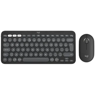 Logitech Pebble 2 Combo (grafitowy) - Zestawy myszka + klawiatura - miniaturka - grafika 1