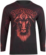 Koszulki męskie - longsleeve AMENOMEN - DEVIL (OMEN154LO ALLPRINT RED)-L - miniaturka - grafika 1