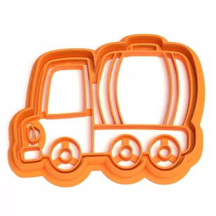 Foremka ciastek Cysterna Pojazdy Wykrawacz Auto - Formy do ciast - miniaturka - grafika 1