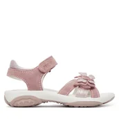 Buty dla dziewczynek - Sandały Primigi 1383700 M Różowy - miniaturka - grafika 1
