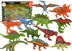 Zestaw Figurki Dinozaury 12 sztuk Kolorowe - Figurki dla dzieci Zestaw Figurki Dinozaury 12 sztuk Kolorowe - Figurki dla dzieci - miniaturka - grafika 1