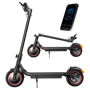 iScooter W5 Folding Electric Scooter 350W Motor 36V 7,8Ah Battery 8,5 inch Pneumatic Tires 30km/h Max Speed 30km Range - Hulajnogi elektryczne - miniaturka - grafika 1