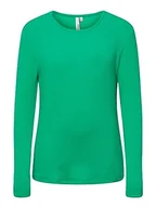 Koszulki i topy damskie - PIECES Dziewczęca Pkkitte Ls Top Noos Bc koszulka z długim rękawem, miętowy, 134/140 cm - miniaturka - grafika 1