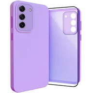 Etui i futerały do telefonów - Etui do Samsung Galaxy S21 FE Osłona Kamery, Fioletowe, Plecki Szkło 9H - miniaturka - grafika 1
