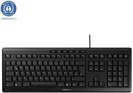 Klawiatury - CHERRY STREAM klawiatura Dom/Biuro USB QWERTY Portugalski Czarny, Szary JK-8500PO-2 - miniaturka - grafika 1