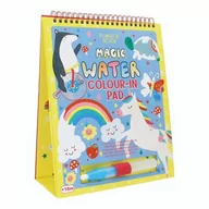 Lalki dla dziewczynek - Zaczarowany Świat Magiczne Kolorowanki Wodne Z Podpórką 6 Kart - miniaturka - grafika 1