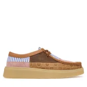 Półbuty męskie - Półbuty Clarks Torview 26186165 Kolorowy - miniaturka - grafika 1