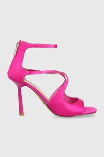 Sandały damskie - Steve Madden sandały Reclaimed kolor różowy SM11002436 - grafika 1