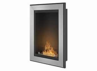 biokominek Infire FRAME 550 inox (z szybą) - Biokominki - miniaturka - grafika 1
