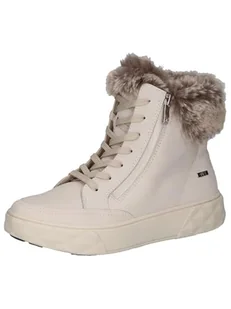 Caprice Damskie ciepłe buty 9-26202-43, modne kozaki, Cream Nappa, 37 EU szerokie, krem nappa, 37 EU Weit - Kozaki damskie - miniaturka - grafika 1